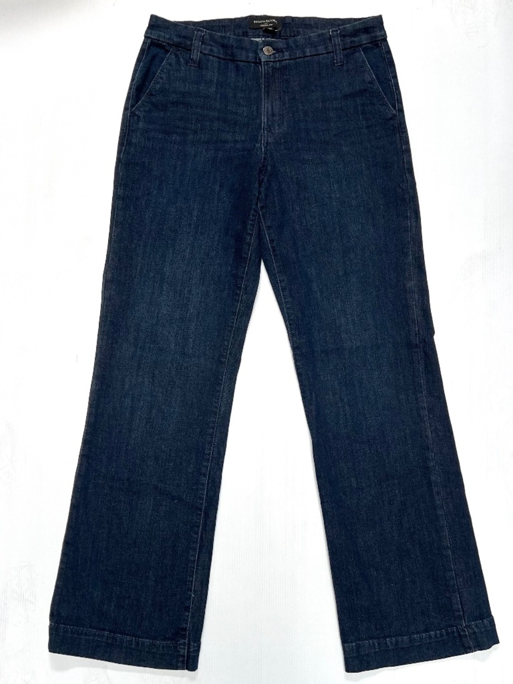 Banana Republic Trouser Jeans Dark Wash Flare Size 30/10